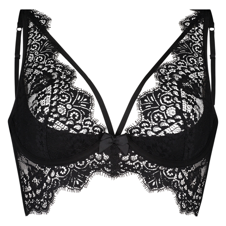 Soutien-gorge à armatures non-préformé longline Marilee, Noir