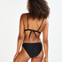Haut de bikini Triangle Pride, Noir