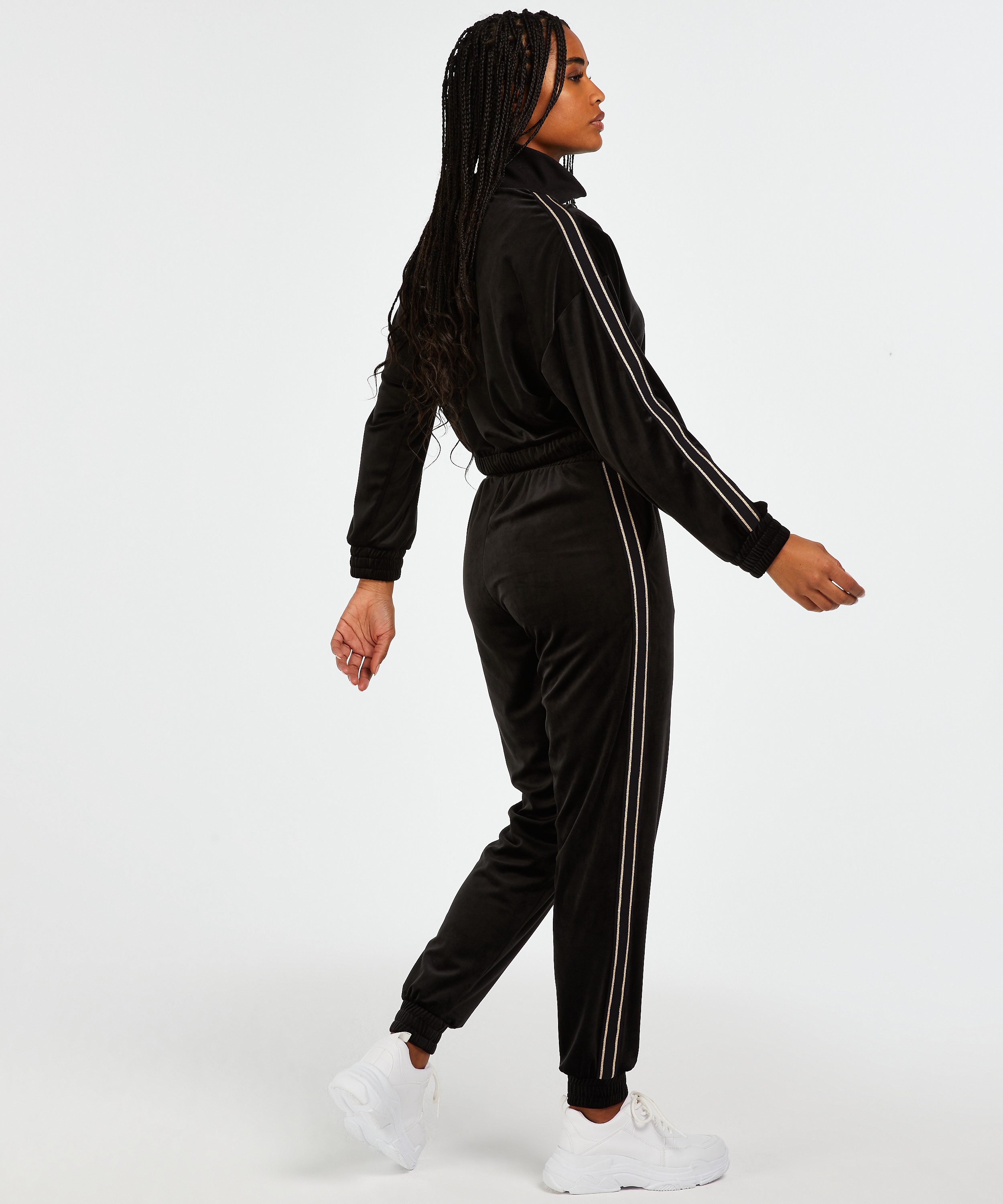 Pantalon de sport Velours HKMX, Noir, main