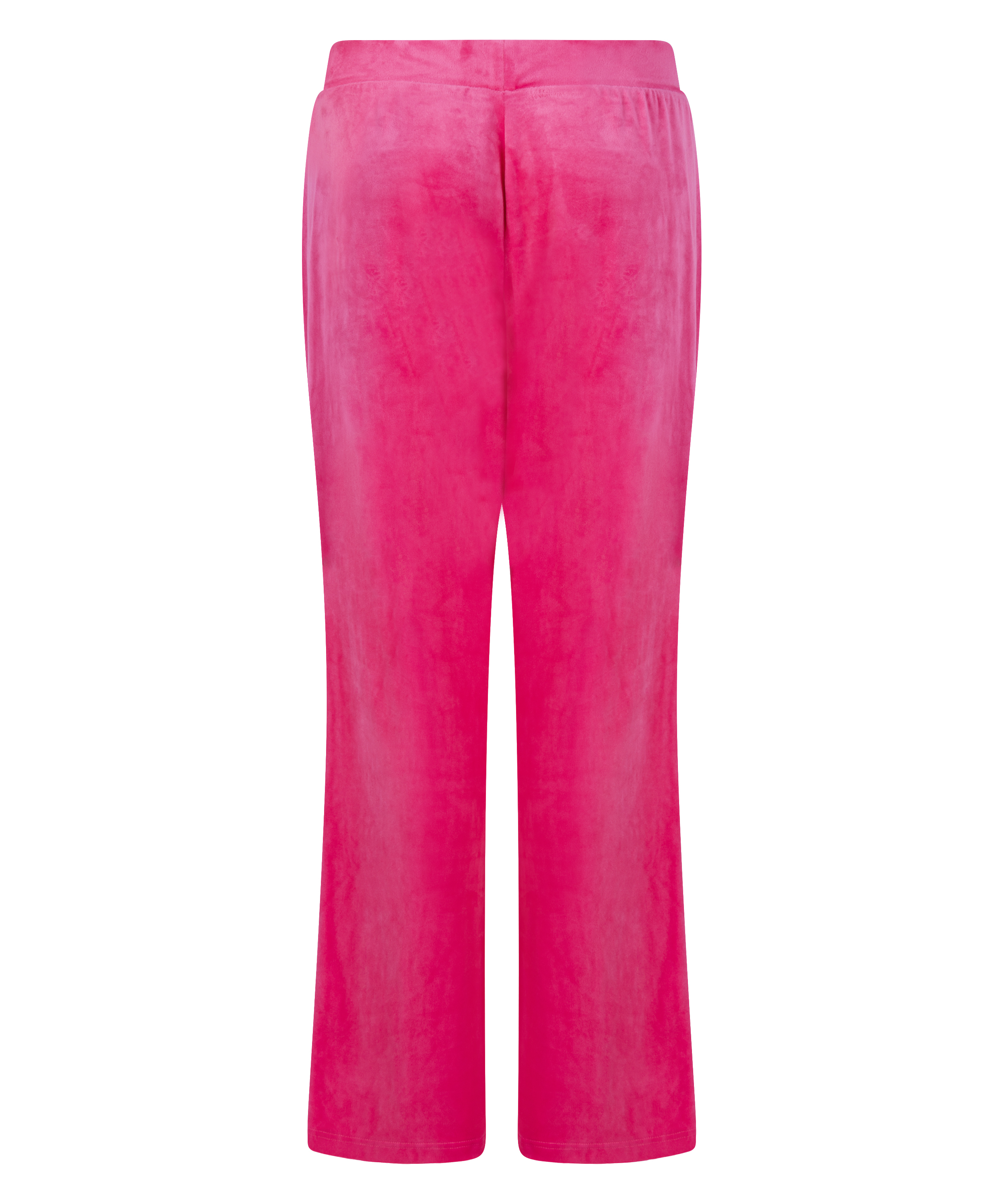 Pantalon de pyjama velours, Rose, main