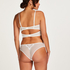 Soutien-gorge bustier Maximizer rembourré à armatures Chlo, Blanc