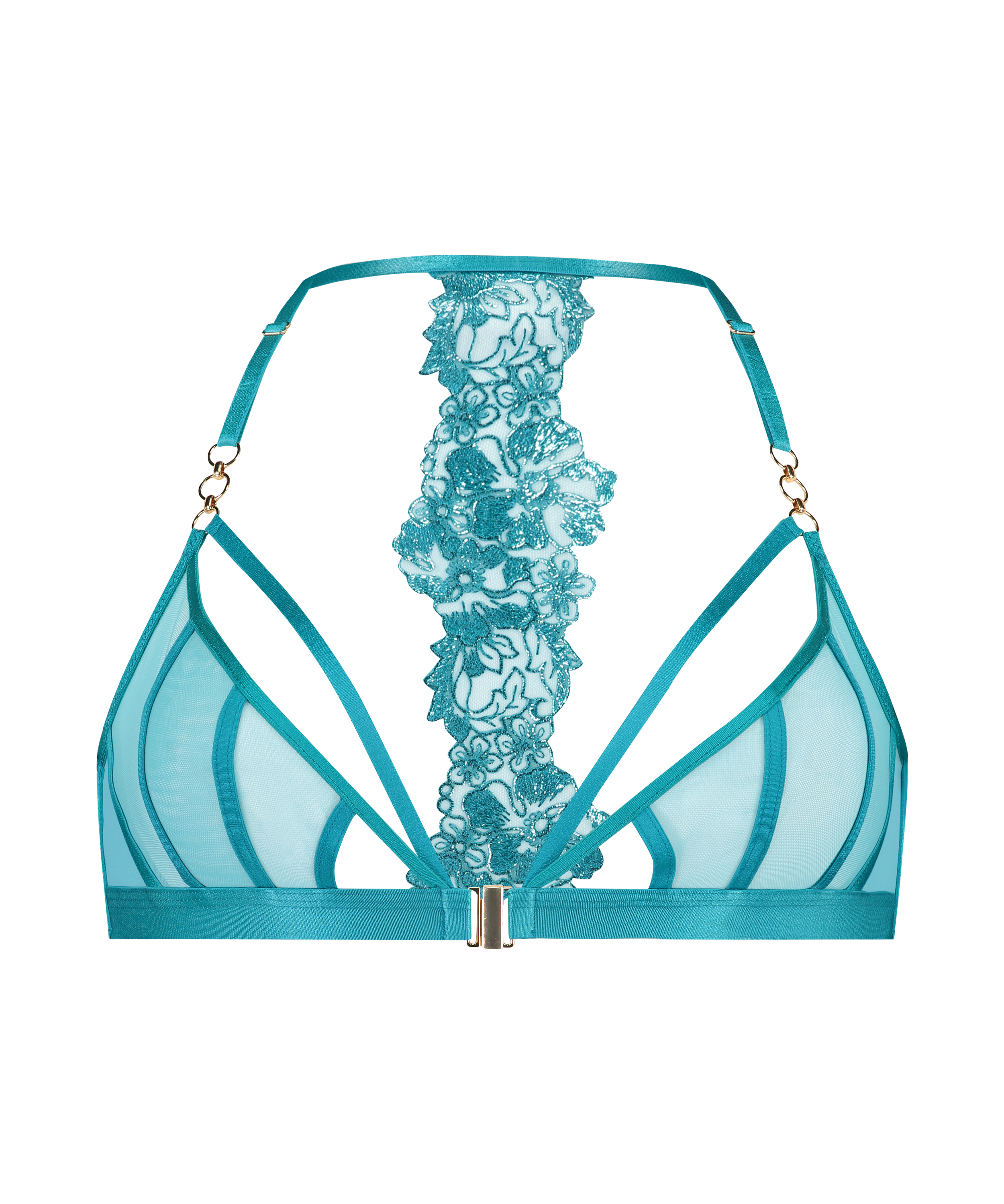 Brassière Eros, Bleu, main