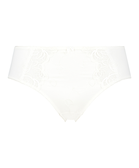 Slip taille haute Diva, Blanc