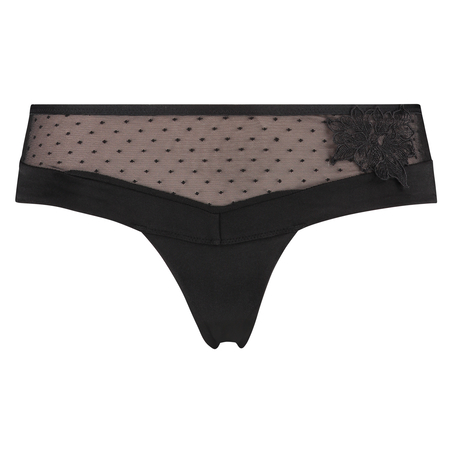 Boxer string Amelia, Noir