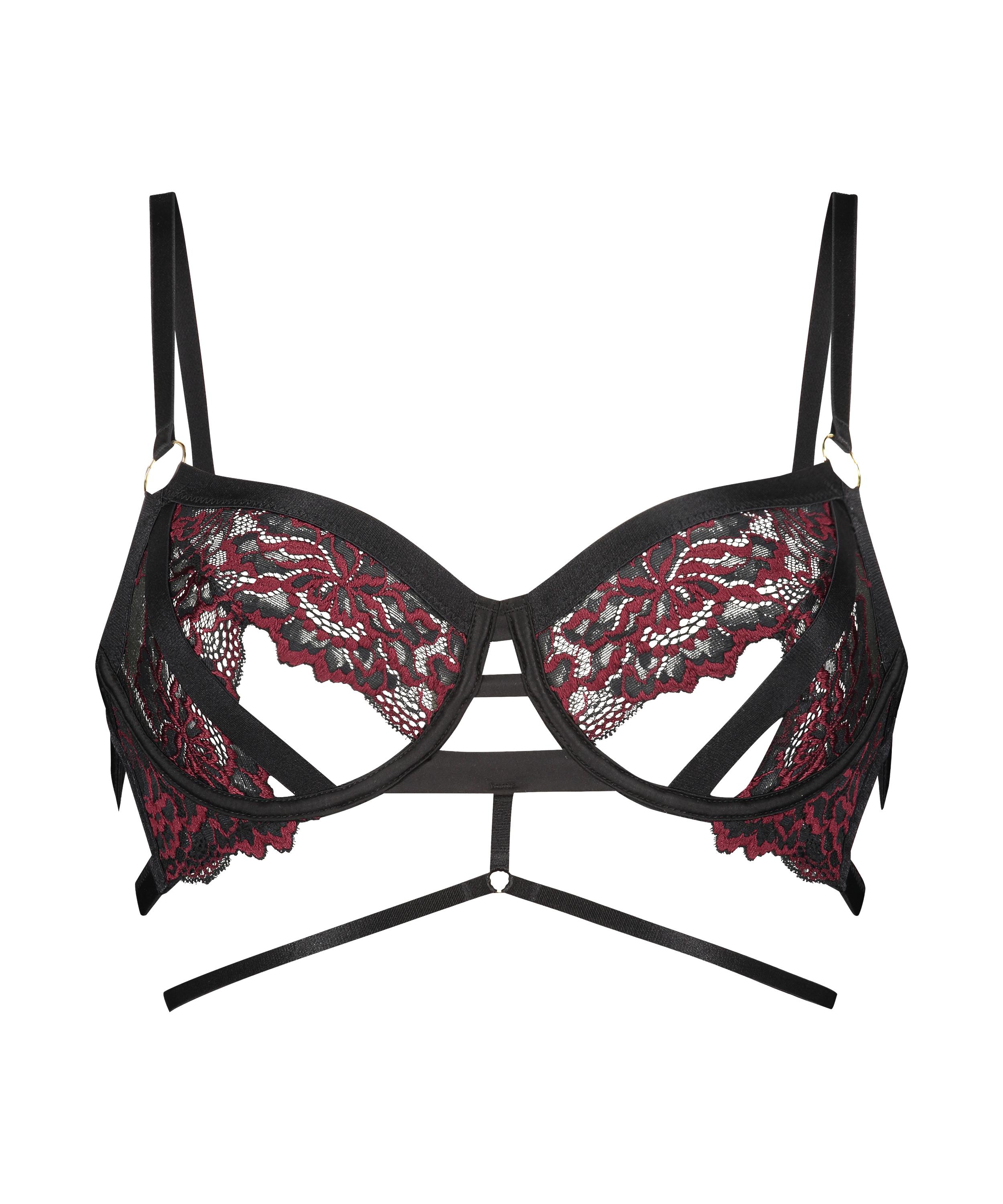 Soutien-gorge à armatures non-préformé Piper, Noir, main