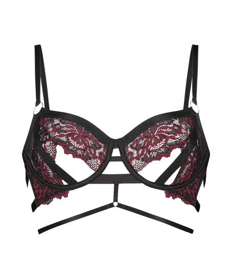 Soutien-gorge à armatures non-préformé Piper, Noir