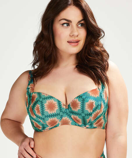 Haut de bikini rembourr&eacute; &agrave; armatures Paramaribo I AM Danielle, Blanc