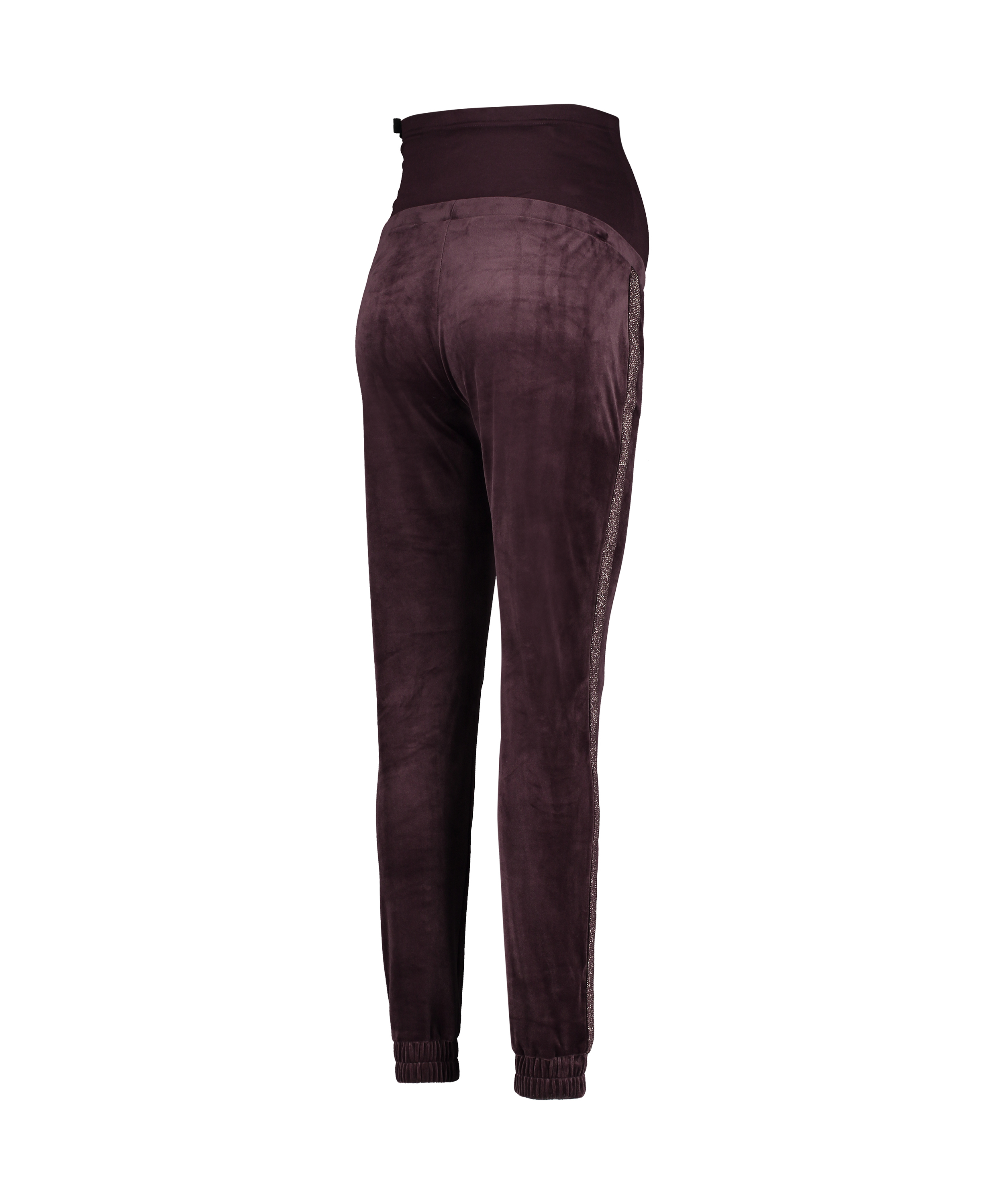 Pantalon de jogging Maternity GS Velour, Violet, main