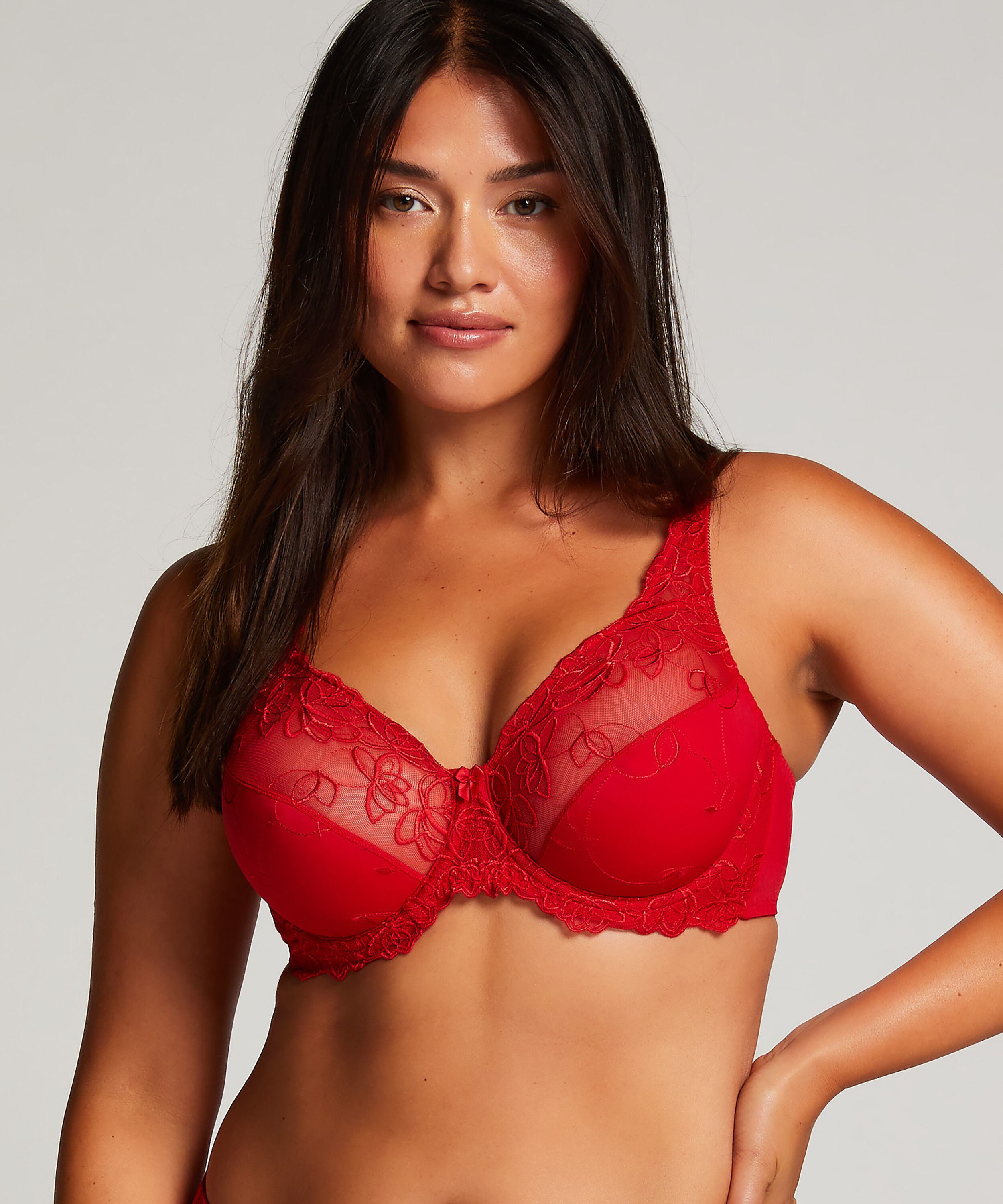 Soutien-gorge à armatures non-préformé Diva, Rouge Soutien-gorge à armatures non-préformé Diva, Rouge