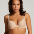 Soutien-gorge à armatures préformé Satin fleece, Beige