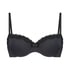 Soutien-gorge &agrave; armatures rembourr&eacute; Lola, Noir