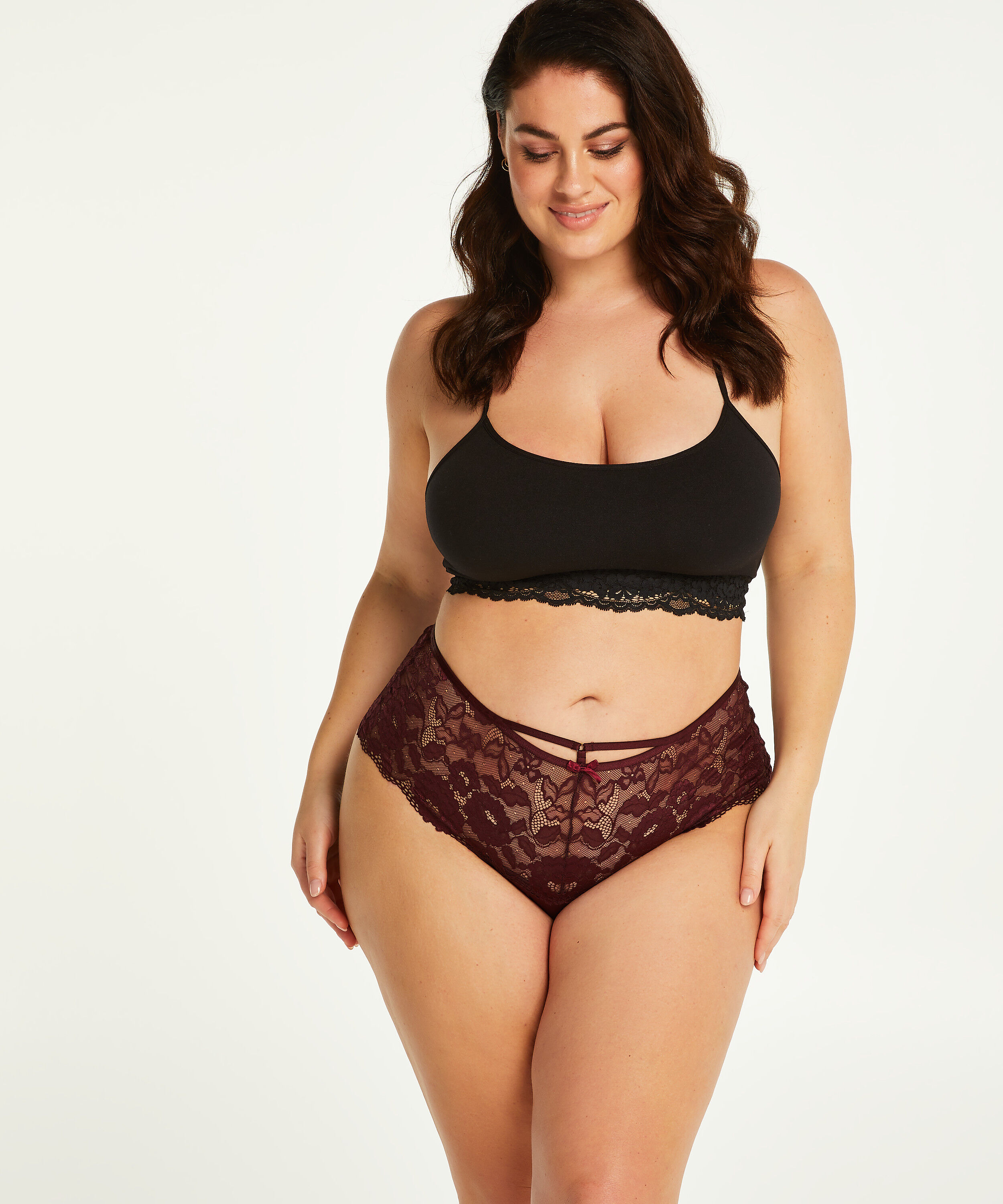 String Boxer Jolie Curvy, Rouge