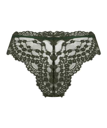 Slip brésilien Daisy, Vert