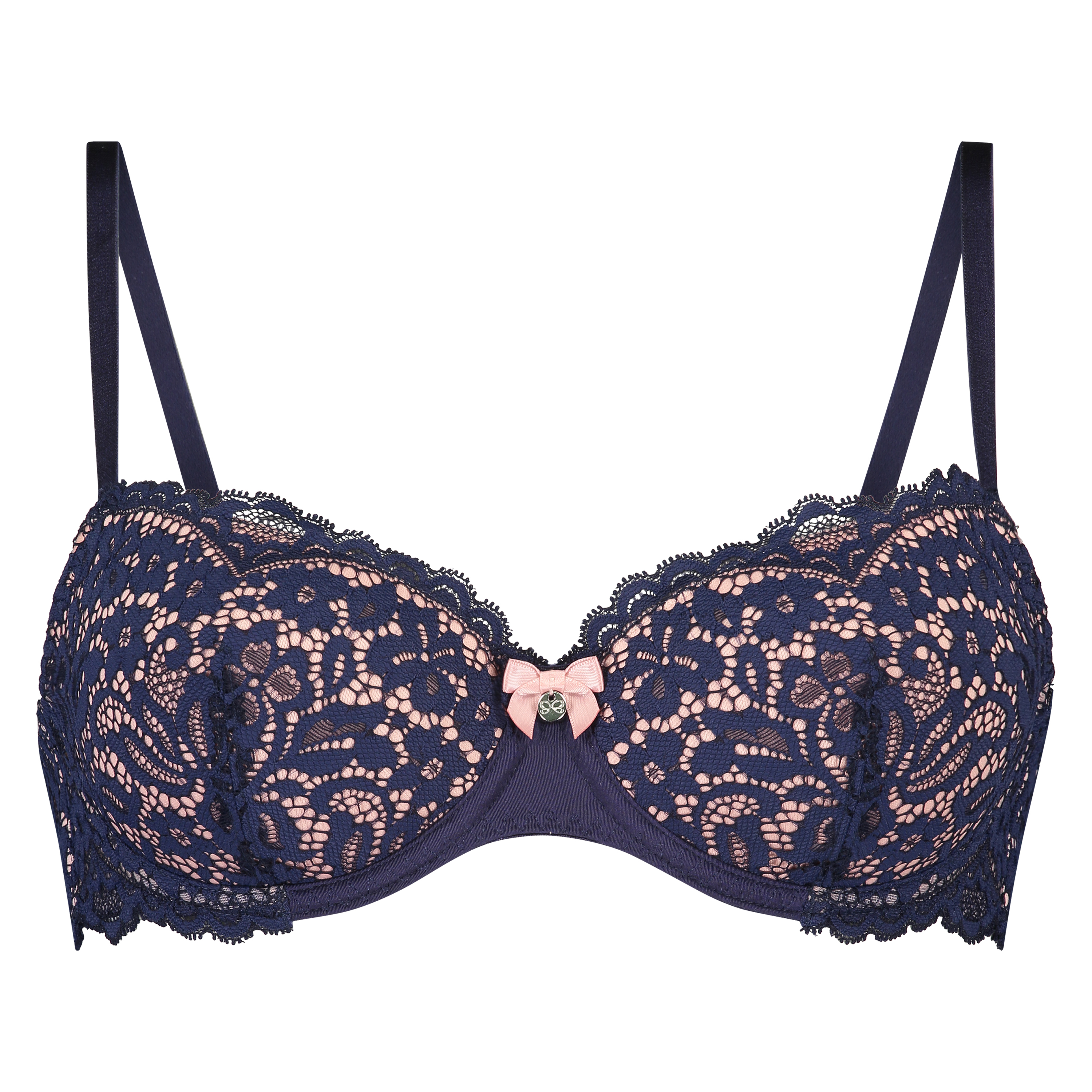 Soutien-gorge à armatures préformé Rose, Bleu, main