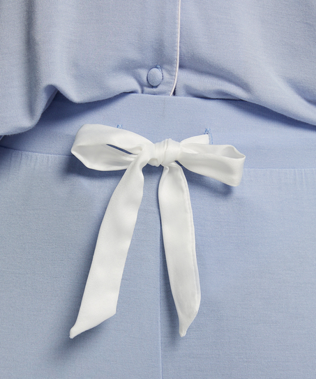 Pantalon en jersey Essential, Bleu