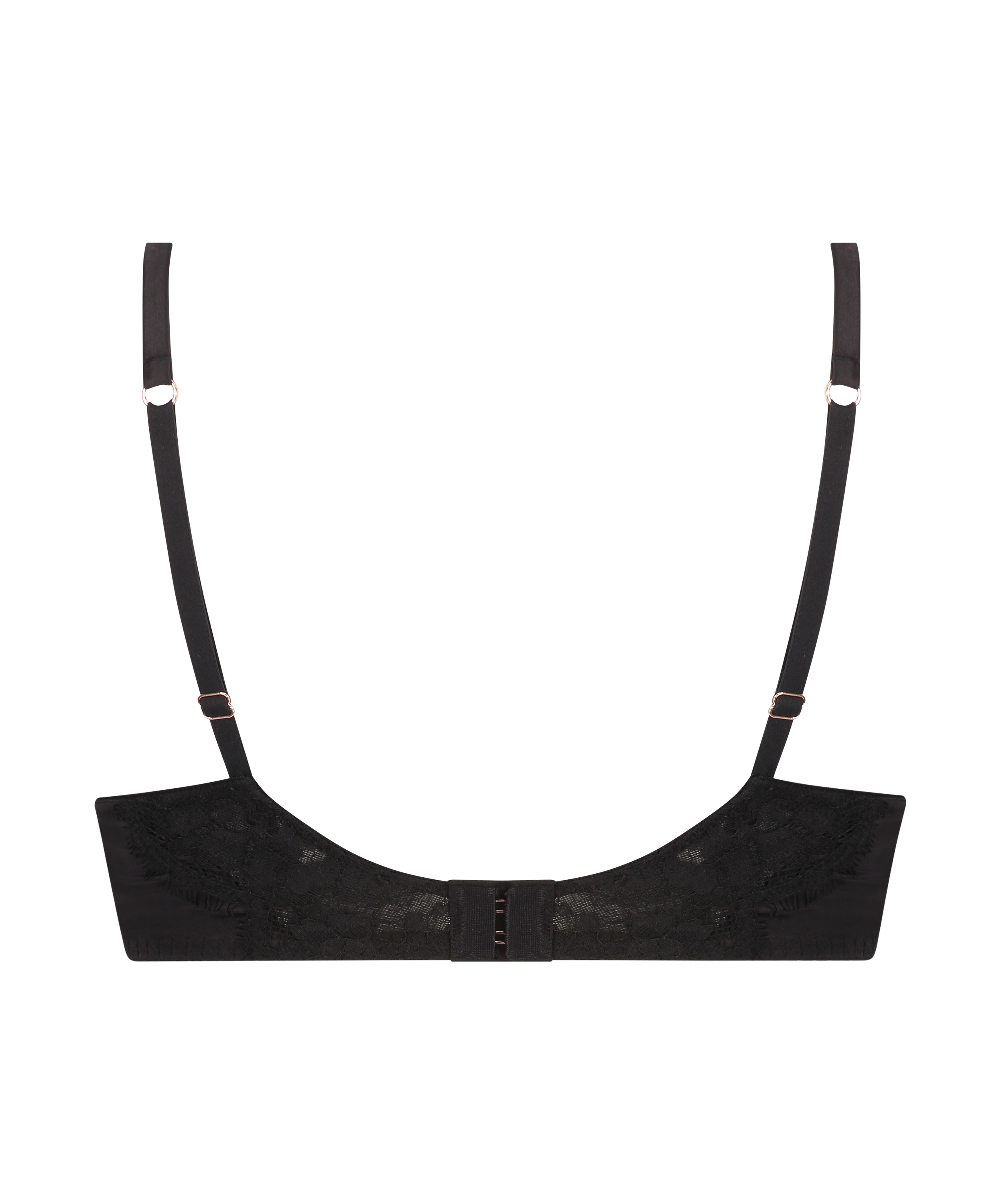 Soutien-gorge rembourré à armatures Hannako, Noir, main