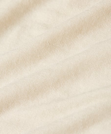 Haut avec cachemire à col bateau super soft, Blanc