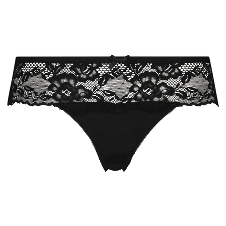 Boxer string Bianca, Noir