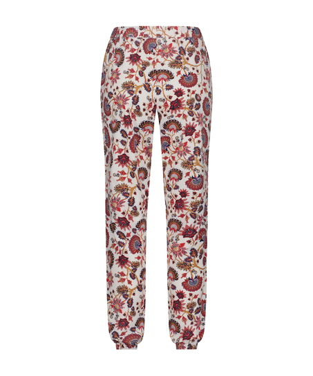 Pantalon de Pyjama Flanel, Blanc