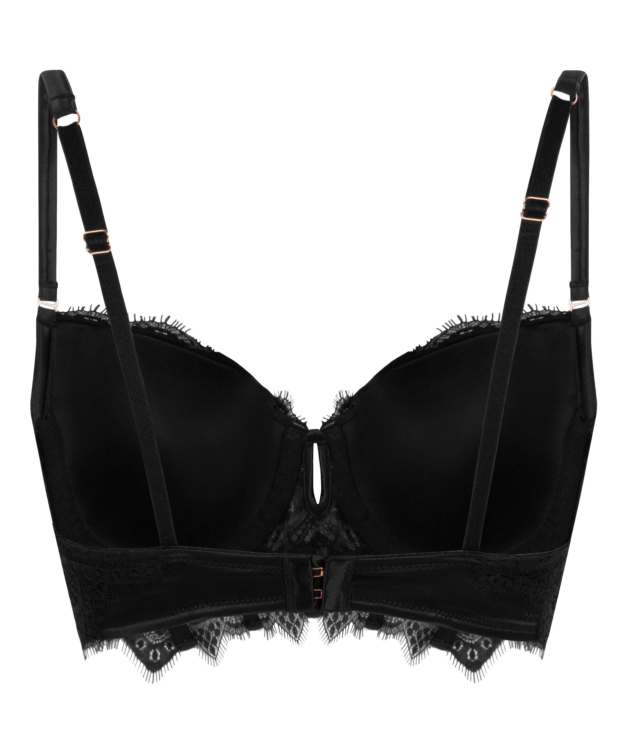Soutien-gorge à la palangre à armatures préformé Zoé, Noir, main