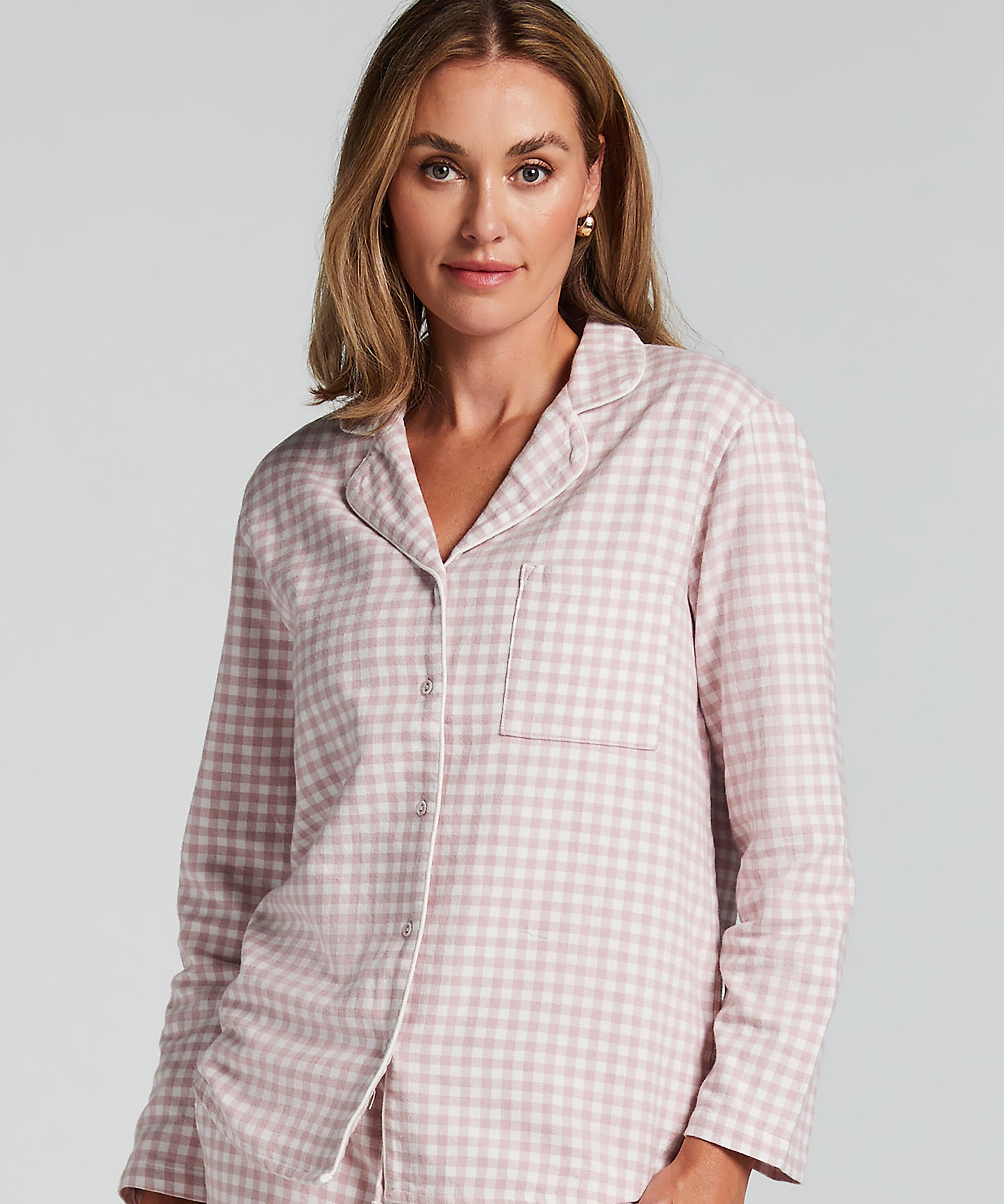 Haut de pyjama Flanel Essentials, Violet