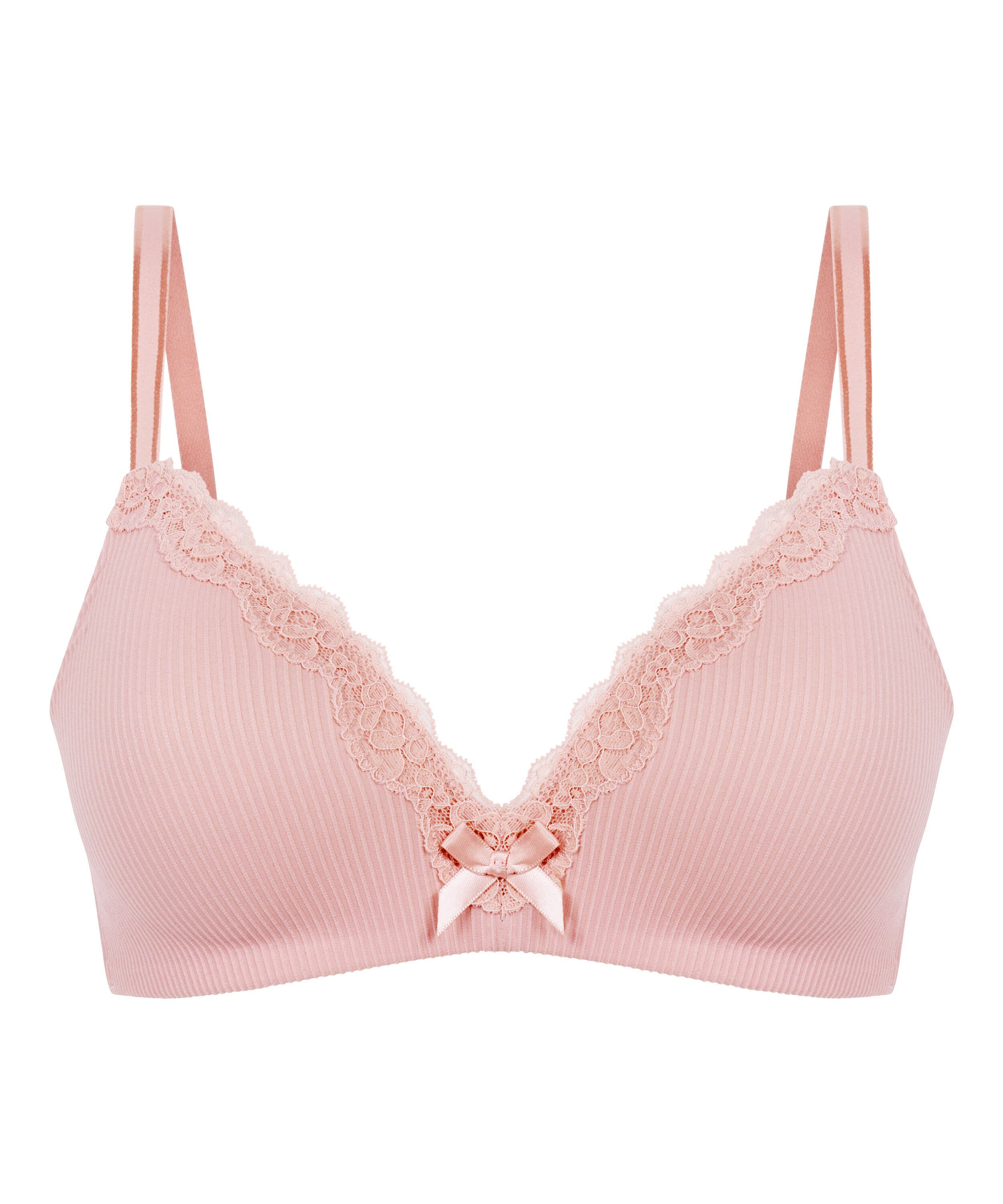Soutien-gorge sans armature pr&eacute;form&eacute; Lola, Rose
