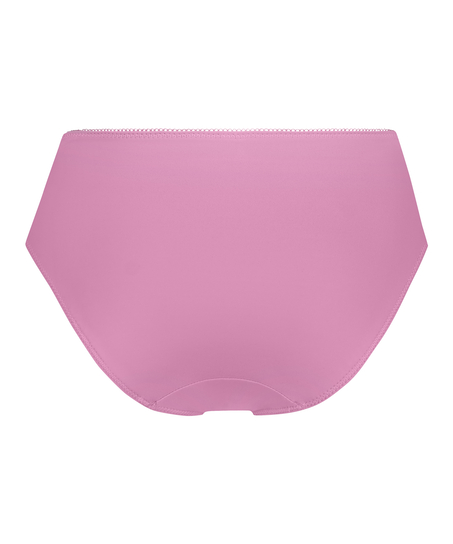 Slip taille haute Diva, Rose