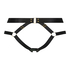 Slip brésilien ouvert Occult, Noir