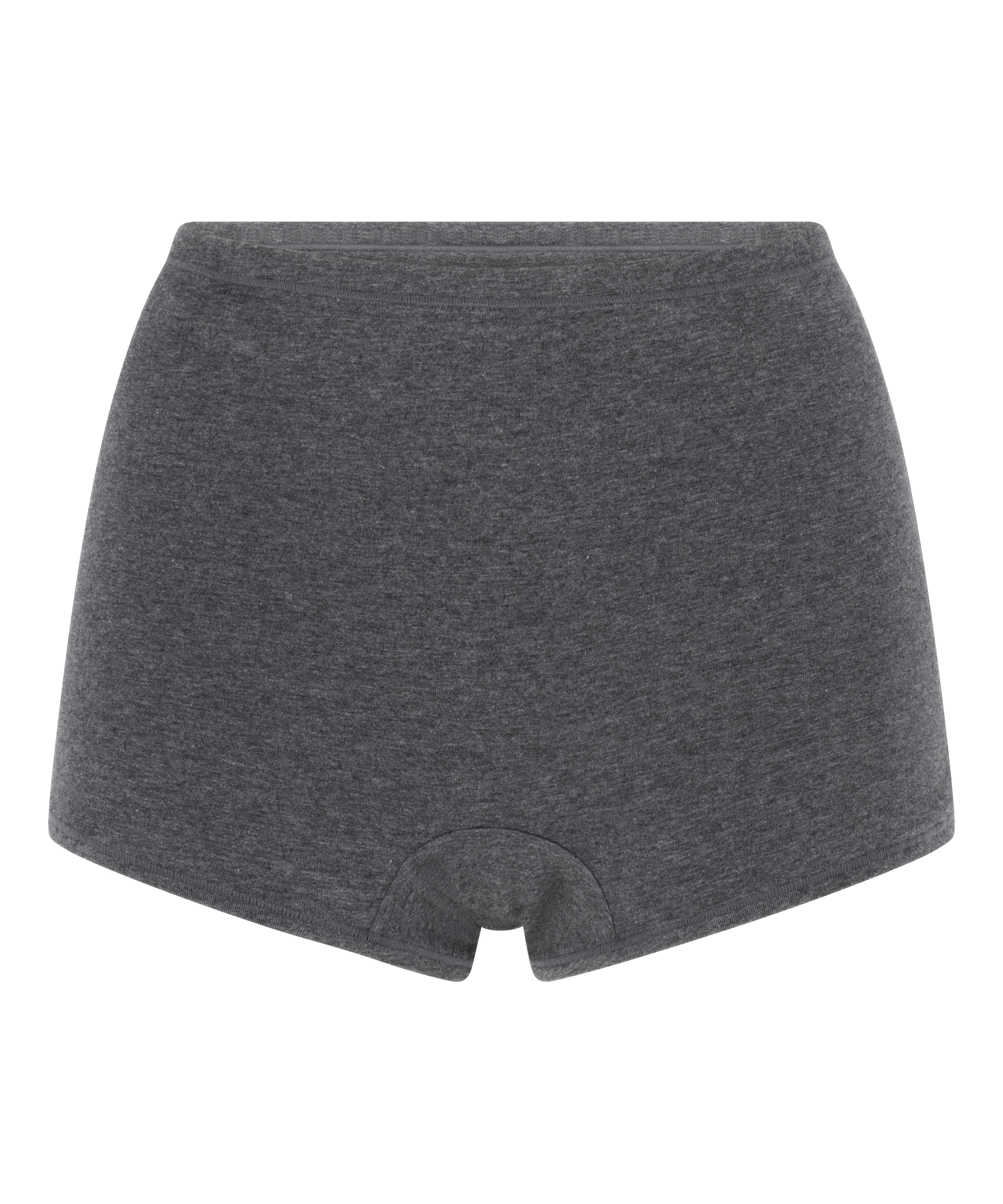 Shorty en coton doux, Gris, main