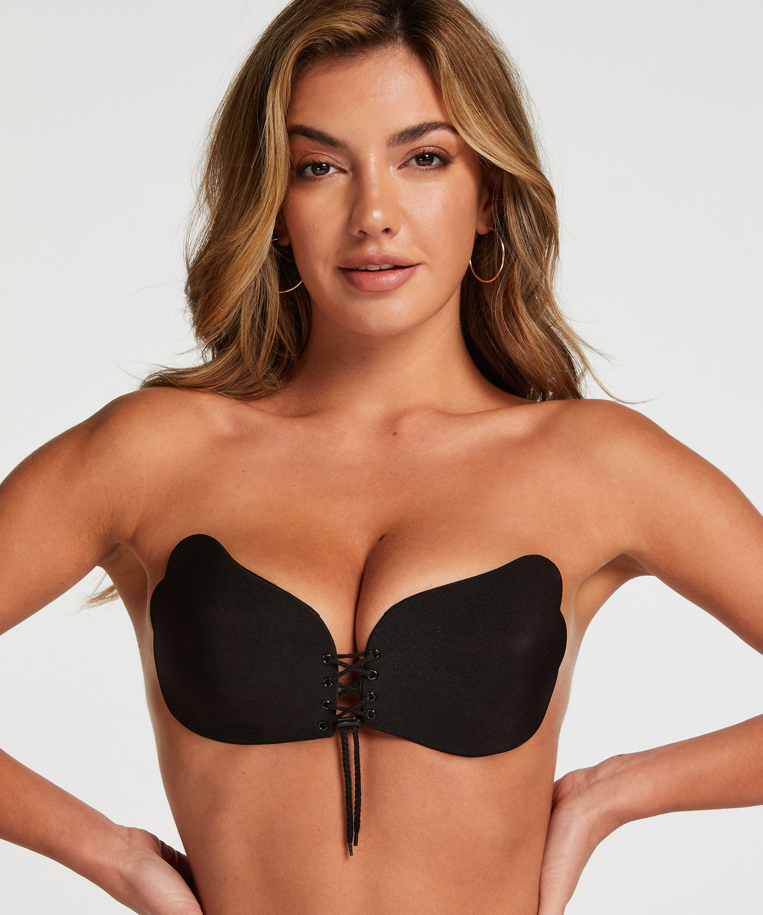 Soutien-gorge push-up autocollant, Noir Soutien-gorge push-up autocollant, Noir