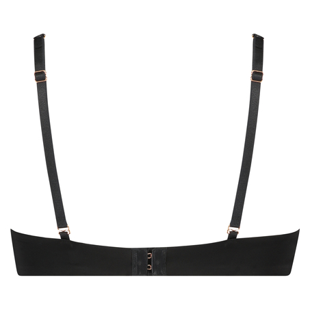 Soutien-gorge corbeille à armatures rembourré  Geneviève, Noir