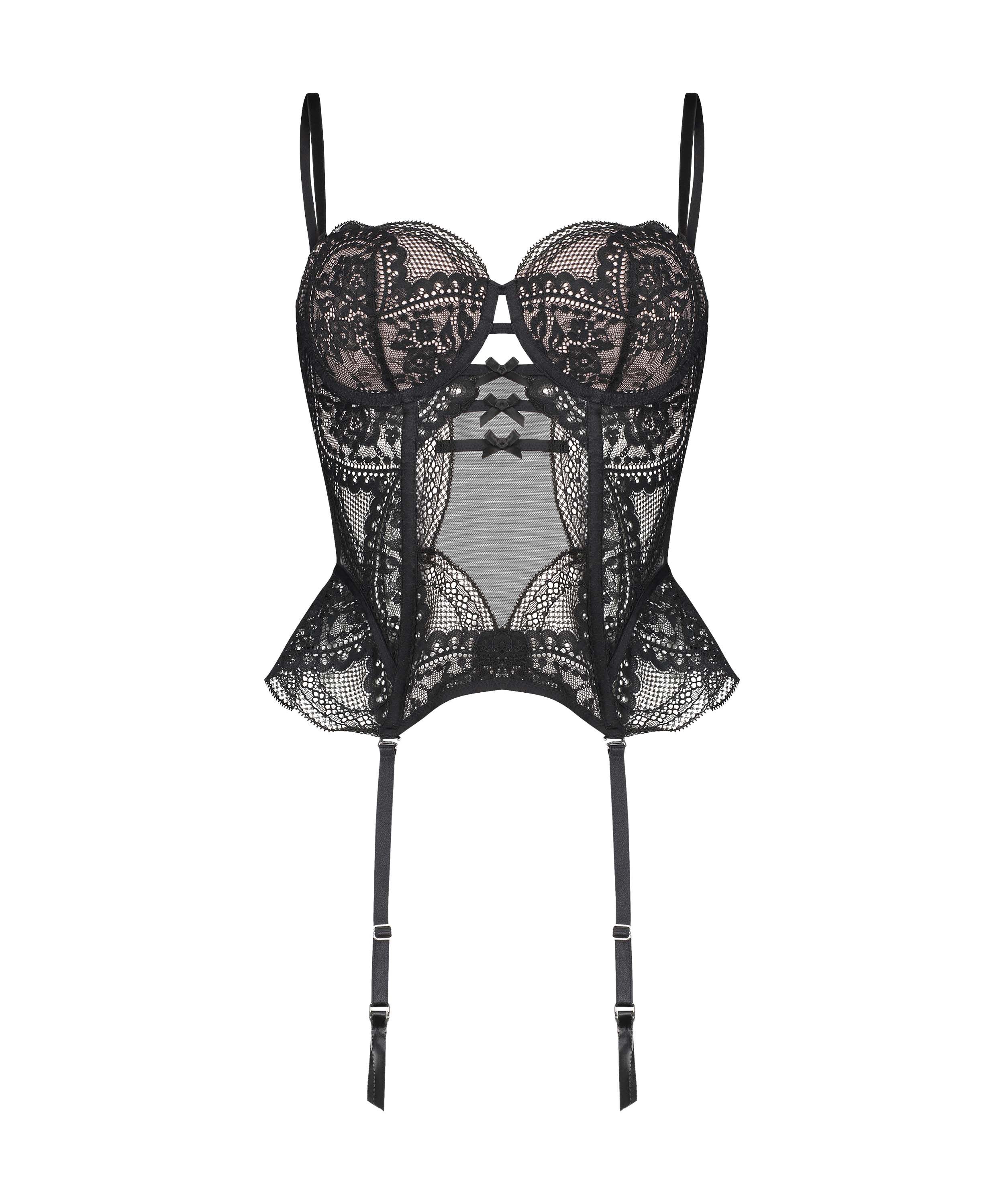 Bustier Oceana Rebecca Mir, Noir