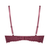Soutien-gorge push-up à armatures rembourré Rose, Rouge