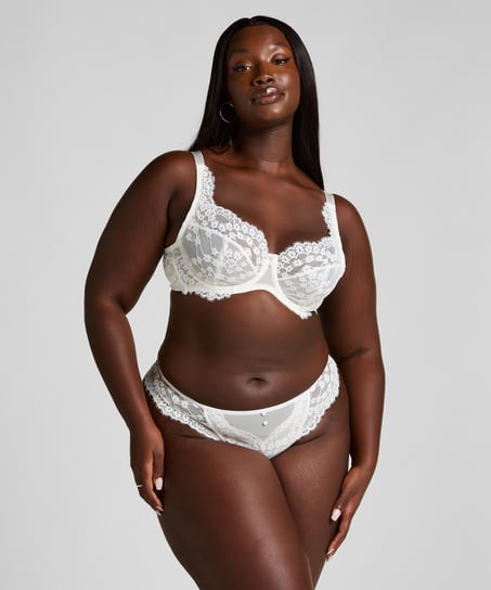 Soutien-gorge &agrave; armatures non-pr&eacute;form&eacute; Daisy, Blanc