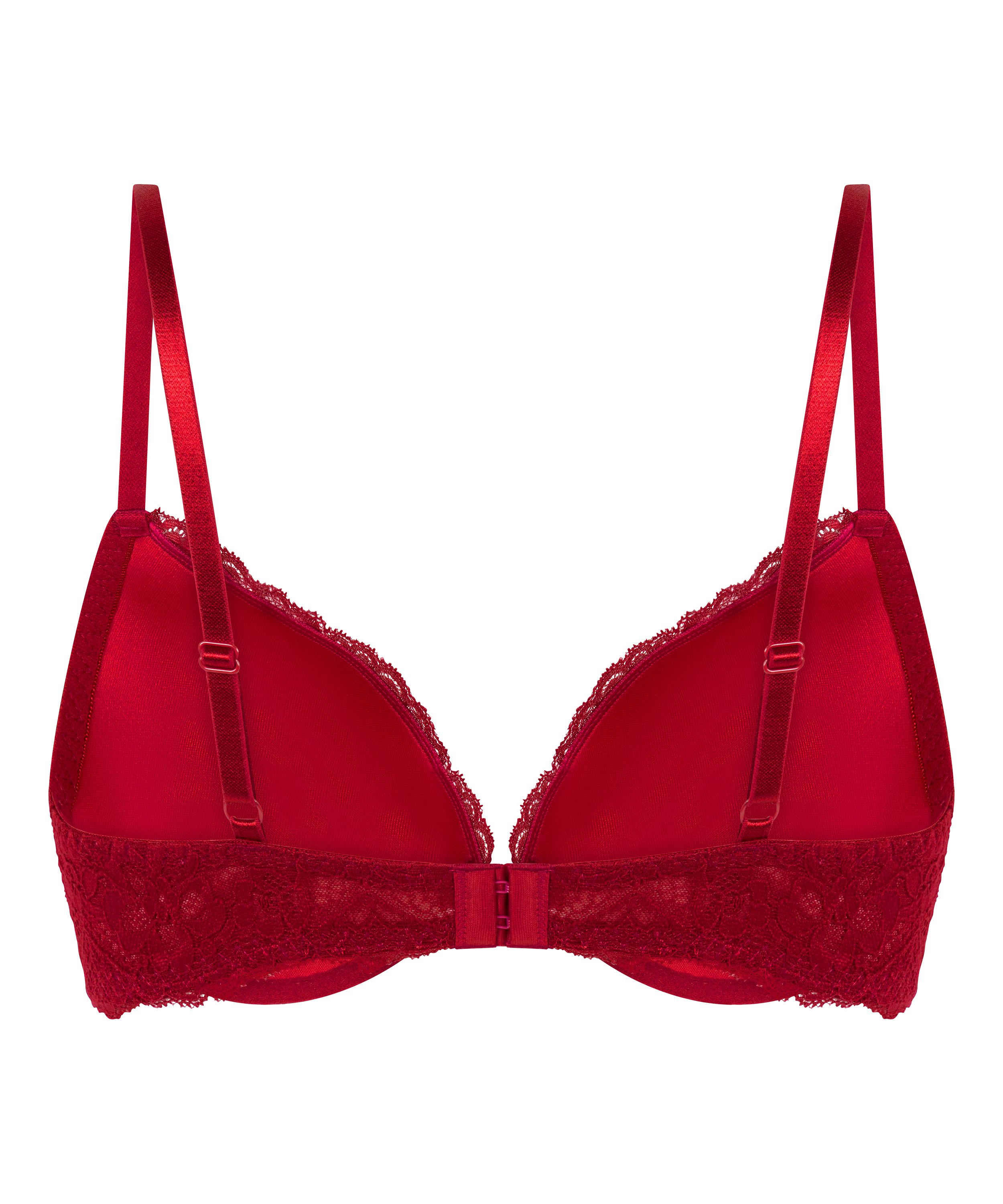 Soutien-gorge &agrave; armatures pr&eacute;form&eacute; push-up Marine, Rouge, main