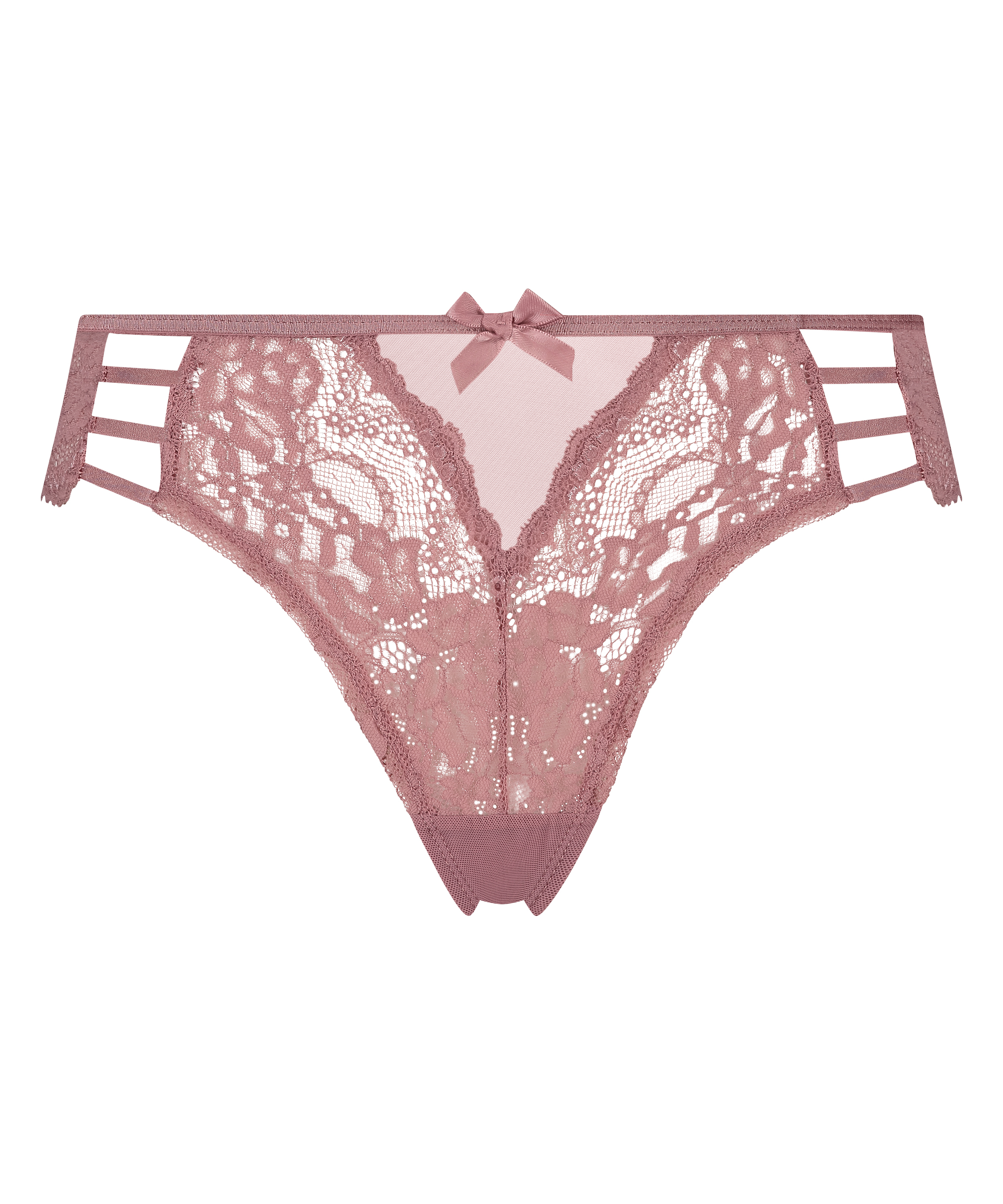 Slip brésilien Belle, Rose, main