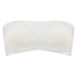 Top bandeau Seamless, Blanc