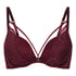 Soutien-gorge push-up à armatures préformé Isadora, Rouge