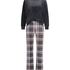 Ensemble de pyjama velours, Gris