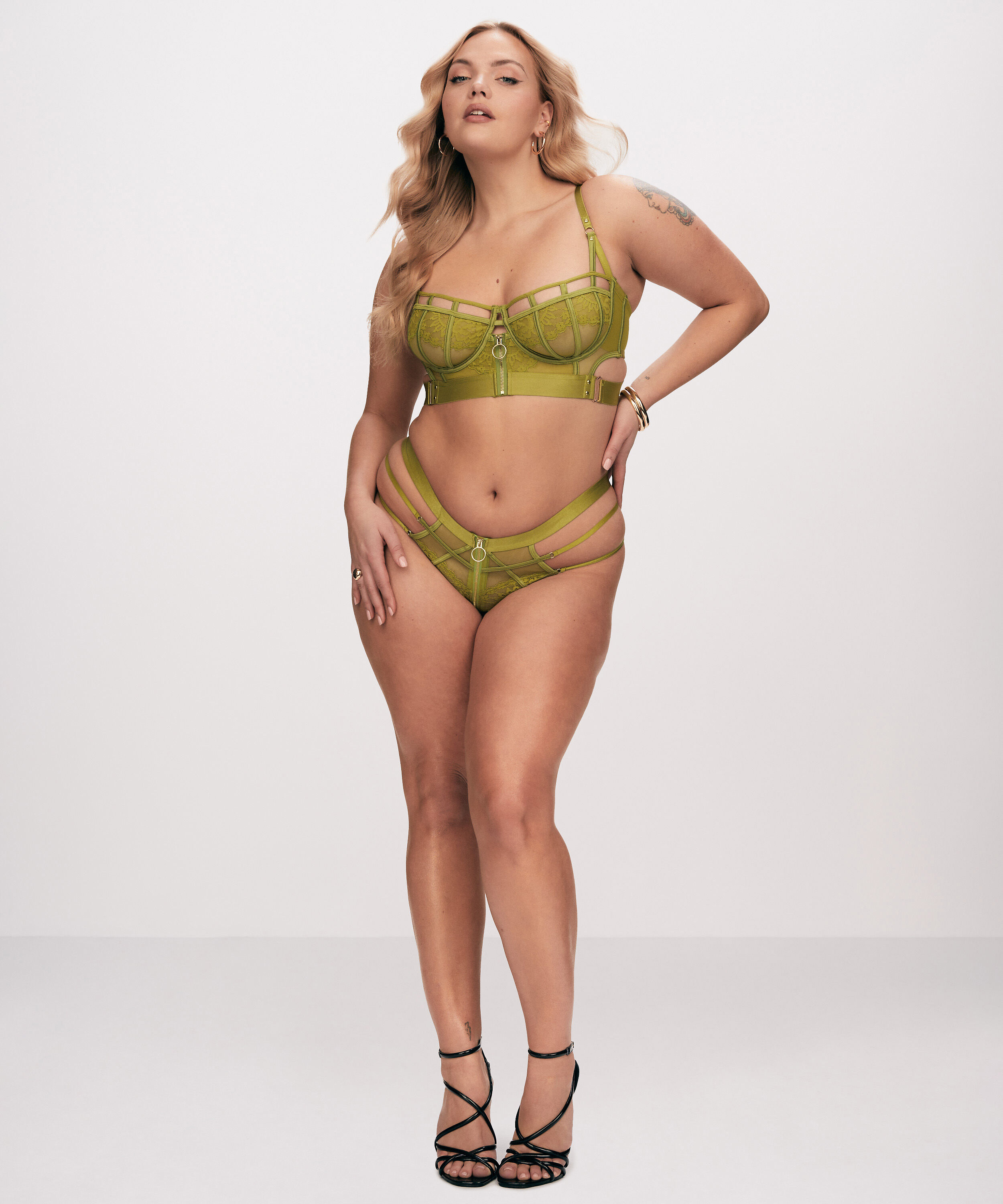 Slip brésilien Sable, Vert Slip brésilien Sable, Vert