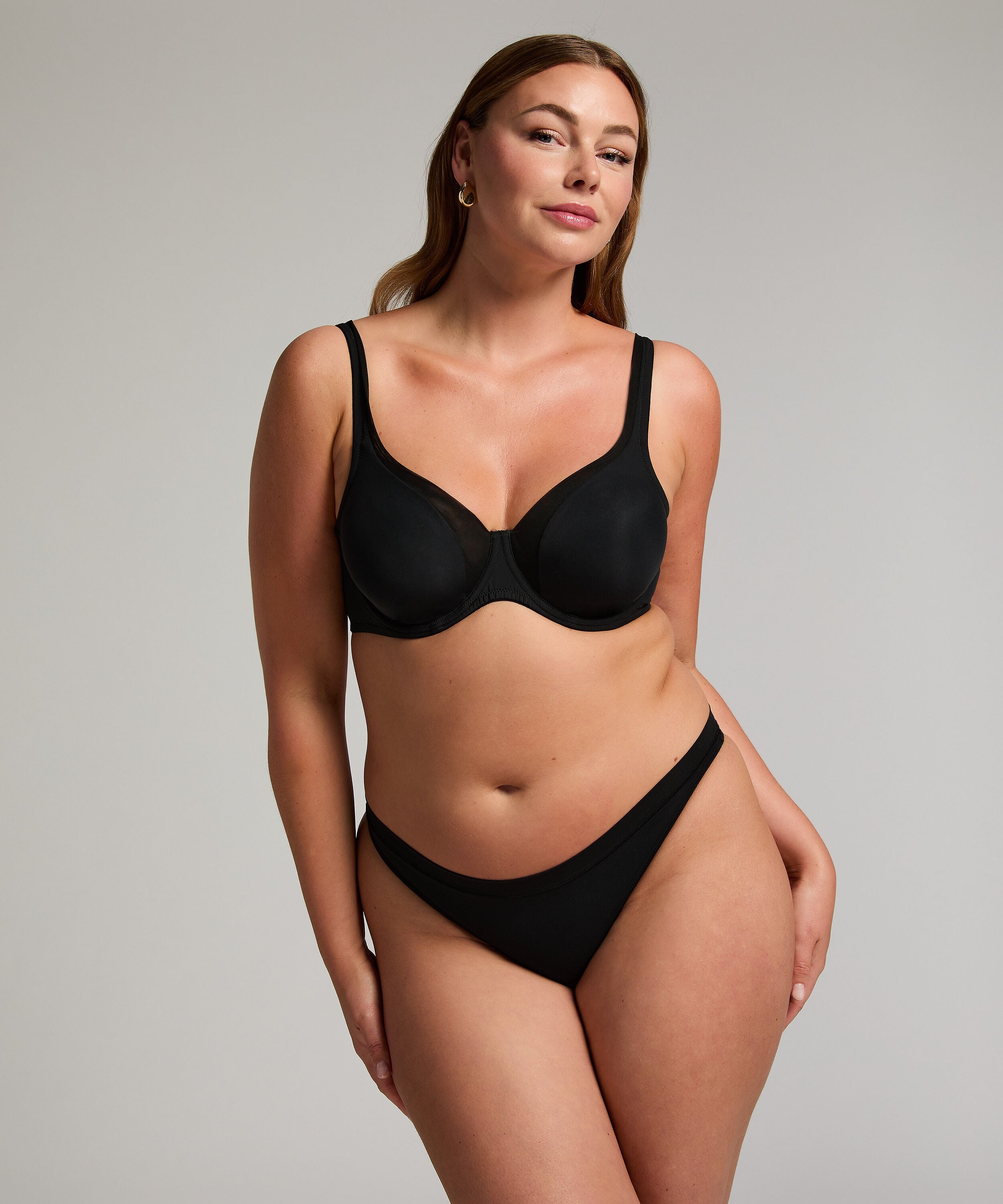 Culotte en maille, Noir Culotte en maille, Noir
