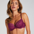 Soutien-gorge à armatures non-préformé Marine, Violet