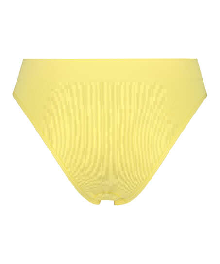 Slip br&eacute;silien &eacute;chancr&eacute; Bae, Jaune