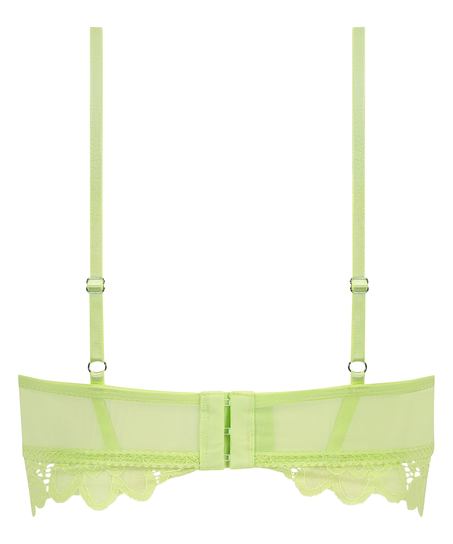 Soutien-gorge préformé sans armatures longline Shiloh, Vert
