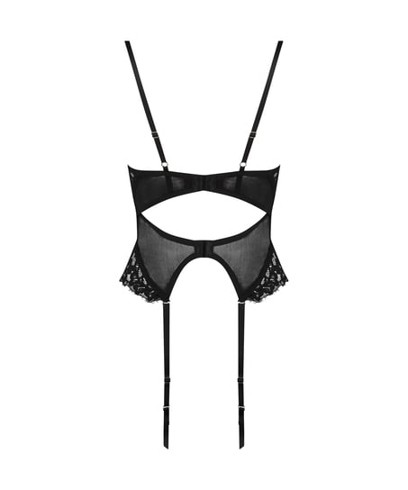 Bustier Isabella, Noir