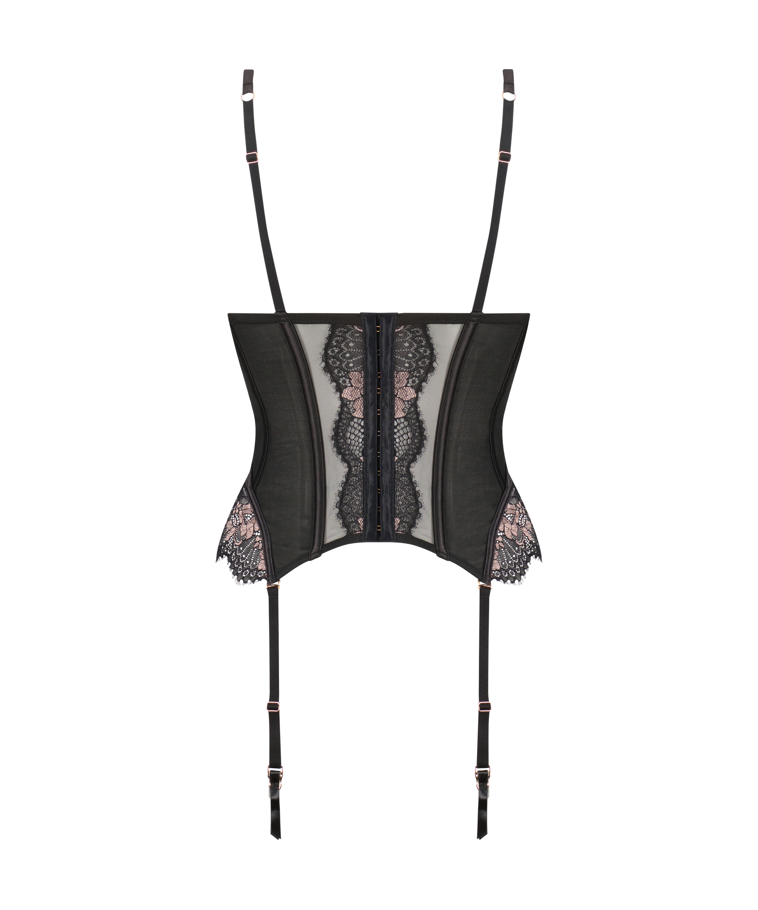 Bustier Aleta, Noir, main