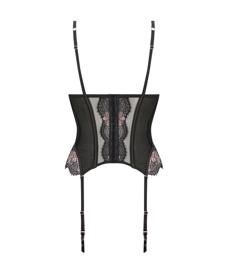 Bustier Aleta, Noir