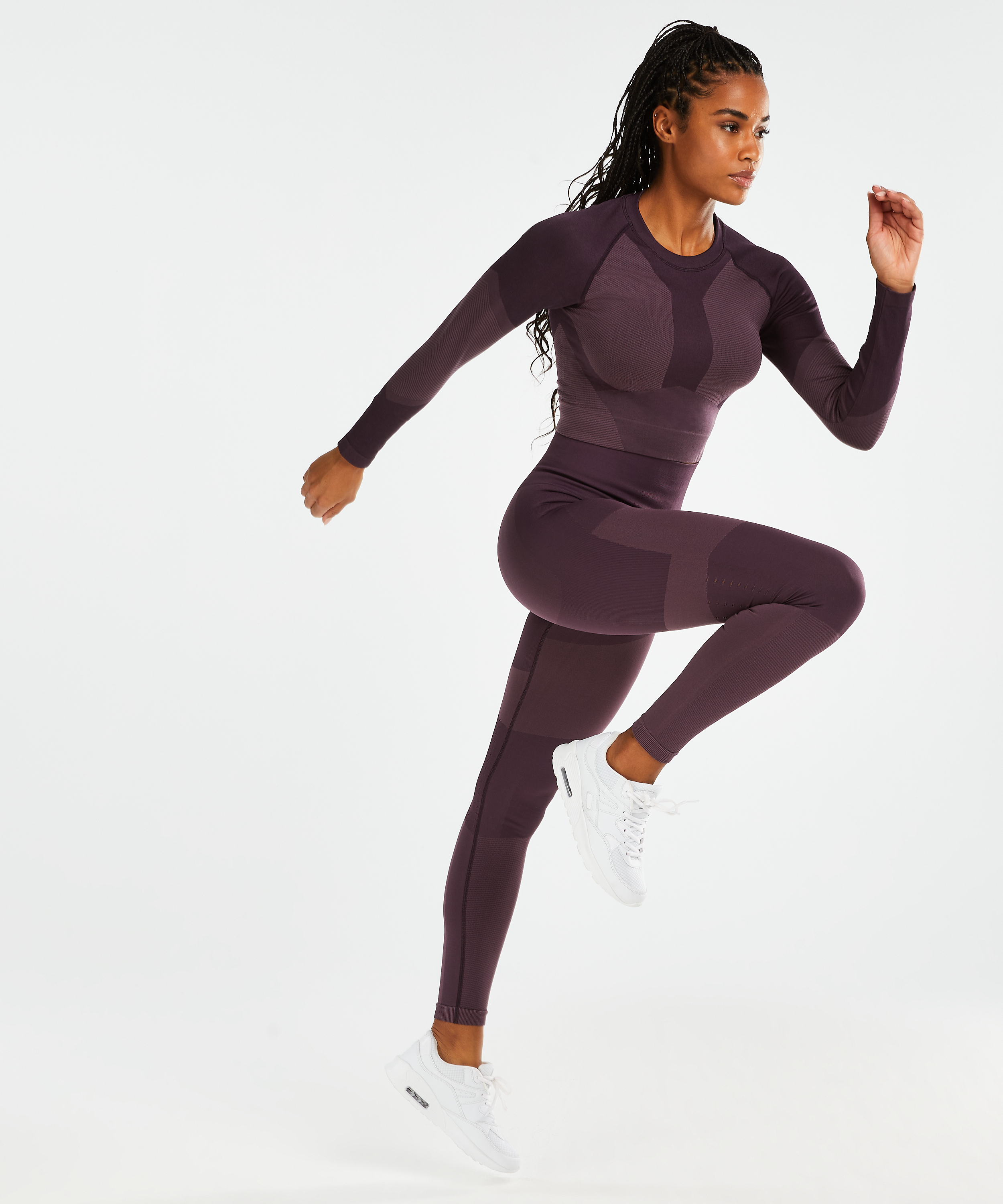 HKMX Crop top The Motion, Violet, main