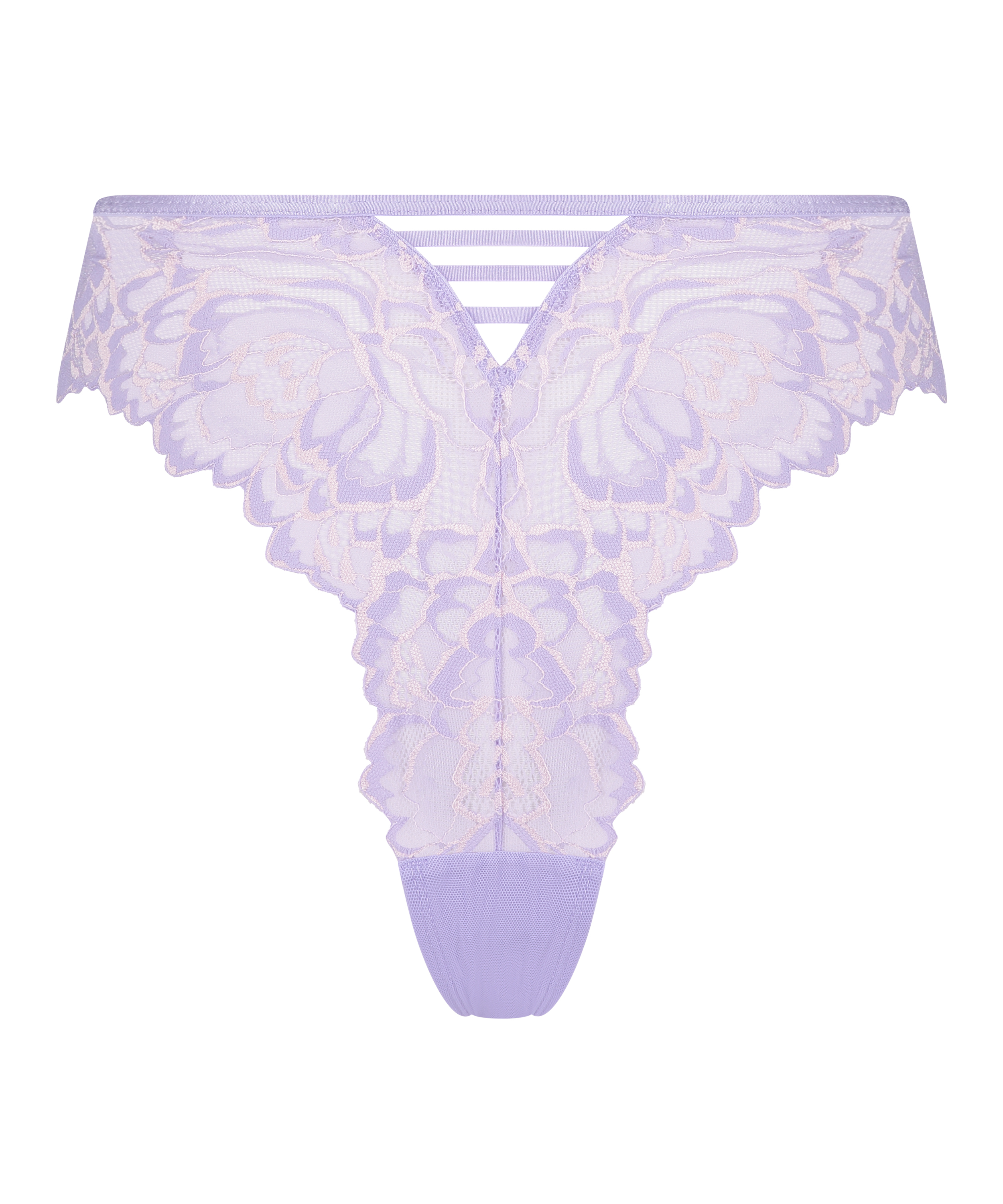 Slip brésilien Cindy, Violet, main