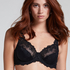 Soutien-gorge à armatures non-préformé Diva, Noir